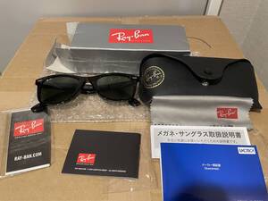 レイバン サングラス Ray-Ban WAYFARER RB2140F 902 52 アジアンフィット ウェイファーラー G-15 グリーンレンズ ブランデミ ウェリントン