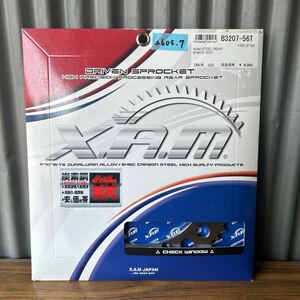 SR400 500 XAM製　スティール　リアスプロケット　新品　428-56T(△６０５．７)