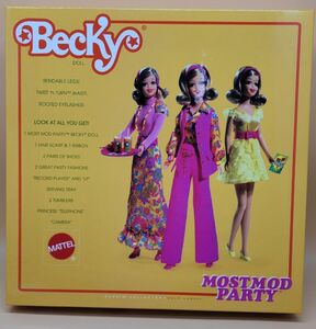 Barbie: Mattel Most Mod Party Becky Barbie Doll Gift Set #N5012 新品未使用