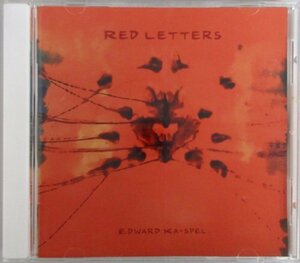 EDWARD KA-SPEL / RED LETTERS / CAD 2 US盤［エドワード・カスペル］