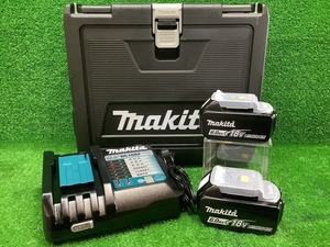 中古品 makita マキタ 18V 6.0Ah リチウムイオンバッテリ 充電器 ケース セット ※本体無し【1】