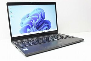 1円スタート ノートパソコン Windows11 2in1PC 富士通 LIFEBOOK U939X/A 第8世代 Core i5 SSD256GB メモリ8GB タブレットPC カメラ タッチ