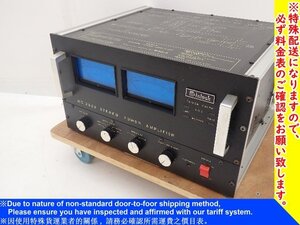 McIntosh マッキントッシュ 重量級ステレオパワーアンプ MC2500 エレクトリ正規品 配送/来店引取可 ∽ 708D8-6