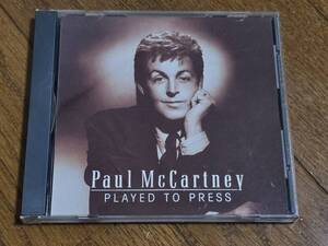 (CD) Paul McCartney●ポール・マッカートニー / Played To Press A Library Product