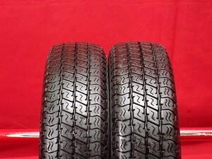 タイヤ2本 《 ヨコハマ 》 スーパーバン Y356 [ 145/80R12 80/78N ] 8.5分山★ 商用車6PR エブリィ NV100 クリッパー ミニキャブ n12