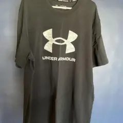 UNDER ARMOUR Tシャツ XXL 黒 カモフラージュ