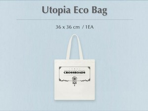 DREAMCATCHER CONCERT CROSSROADS Part 1. Utopia MD BUNDLE 公式 グッズ エコバッグ 白