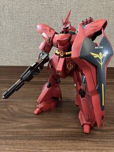 ガンプラ 完成品 スミ入れ 塗装 つや消し ジャンク MG マスターグレード サザビー