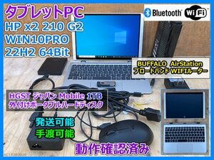 HP ノートブックPC WIN10PRO 22H2 1TUSB 4GB-SSD128 タッチ Bluetooth Wifi カメラFR USB8Gメモリー マウス ルーター AC 動作確認済み 即決