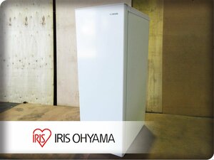 ■展示品■IRIS OHYAMA/アイリスオーヤマ■ノンフロン冷凍庫■80L■スリム冷凍庫■右開き■2024年製/IUSN-8B-W/kdnn2767k