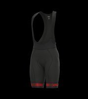 ale アレー STRADA BIBSHORTS ビブショーツ ブラックレッド XXSサイズ 23SS528417986