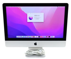 Apple iMac 21.5インチ Retina 4K 2019 Core i3-8100 3.6GHz 16GB 1TB(HDD) Radeon Pro 555X 4096x2304ドット macOS Monterey