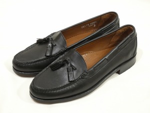 レア DEAD STOCK デッド USA製 90s 00s ビンテージ Allen Edmonds アレンエドモンズ Naples タッセル ローファー レザー シューズ 10D 80s