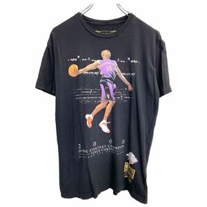 Mitchell & Ness 半袖 プリント Tシャツ Mサイズ ブラック コットン 古着卸 アメリカ仕入 t2407-3232