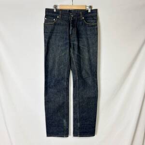 イタリア製 GL JEANS HELMUT LANG CLSSIC RAW DENIM CLASSIC CUT ヘルムートラング デニムパンツ アーカイブ インディゴ 濃いめ 30