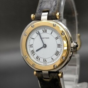 カルティエ Cartier 腕時計 動作品 819（サントスラウンド　YGベゼル） レディース 3554551