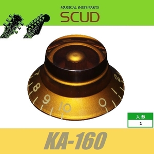 SCUD KA-160　ハットノブ　ミリ　アンバー　AMB　ポットノブ　スカッド