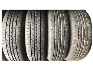 バリ山ラジアル 185/65R15 DUNLOP ENASAVE EC203ダンロップエナセーブ4本VW POLOティーダ BENZ W169 bBイストフリードノートデミオプリウス