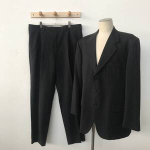 STUDIO 0001 FERRE ストゥーディオ フェレ イタリア製 メンズ 秋冬用 総裏シングルスーツ セットアップ 美品 size 2XL