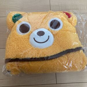 新品 ミキハウス プッチーくん マルチブランケット クッション ブランケット 腰巻き ひざ掛け 肩掛け おくるみ アフガン