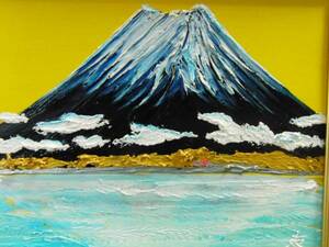 ≪国美協≫TOMOYUKI・友之、『雪の富士山』、油彩画、F6号：40,9×31,8cm、油絵一点物、新品高級油彩額付、直筆サイン・真作保証付