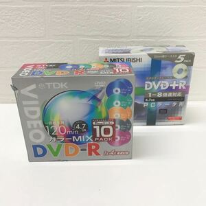 refle● 録画用DVD-R / データ用DVD+R 未開封　TDK MITSUBISHI