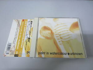 Paint In Watercolour/Unknown 国内盤帯付CD ネオアコ ジャパニーズインディー シューゲイザー Ride My Bloody Valentine White Come Come