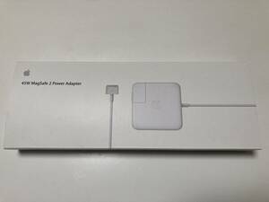 Apple純正 45W MagSafe2 Power Adapter 使用回数1回 美品 MacBook Air用