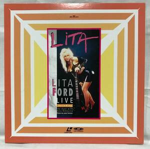 LD【リタ・フォード/ライブ&ビデオ・ヒット】LITA FORD/52分/未DVD化!