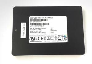 S6061234 SAMSUNG SATA 256GB 2.5インチ SSD 1点 【中古動作品】