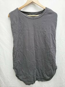 ◇ Spick & Span スピック＆スパン フレンチスリーブ Tシャツ カットソー サイズF ダークグレー系 レディース P