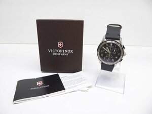 ビクトリノックス VICTORINOX 241403 クロノグラフ クォーツ メンズ 腕時計 △WA6064