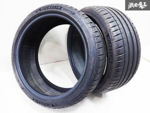 ◆バリ溝!!◆ MICHELIN ミシュラン PILOT SPORT4 パイロットスポーツ4 215/40R18 85Y 215/40-18 2021年 タイヤ単体 2本 残量 約7.1mm