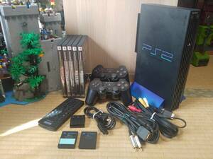 アメリカ版 PlayStation 2 SCPH 39001 / HDD / Stand / Remote Controller / Games / Memory Cards / D-Terminal Cable 激レアセット