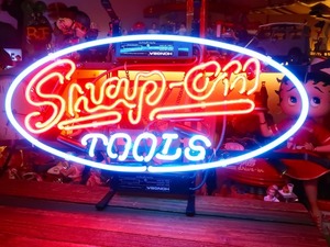 激レア★スナップオン Snap on ネオンサイン ガレージ お店にGOOD♪