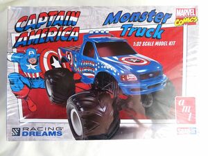 未開封 未組立 amt MARVEL マーベル CAPTAIN AMERICA キャプテン・アメリカ MONSTER TRUCK モンスタートラック 1/32 スケール