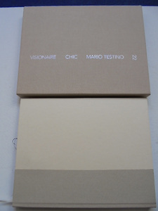 VISIONAIRE 22ヴィジョネア 22『 CHIC　MARIO TESTINO 』ファッションフォトグラファー マリオ テスティノの写真集美品