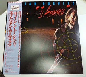 帯付 LP レコード　 エイドリアン・ガーヴィッツ サイレント・シティ 美盤