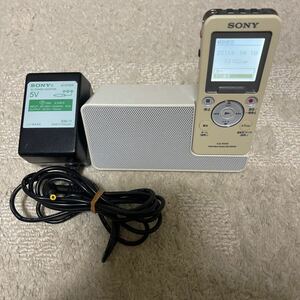 SONY ポータブルラジオICレコーダー ICZ-R100