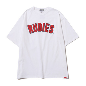 RUDIES ルーディーズ■送料込■PHAT ロゴ ビッグシルエット Tシャツ■白■スケートボード ストリート ロリクレ マモミ 10feet リバーサル