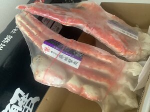 超巨大な9Lタラバ蟹4kg【9Lサイズ×2パック】と＋２Lサイズボイルズワイ蟹5kg【蟹カニセット】=9kg同梱で格安価格になりました！