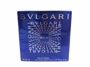 未使用　フィルム未開封　ブルガリ　BVLGARI　BLV　ブルー　リミテッドエディション　オードパルファム　スプレー　40ml　YK-6371