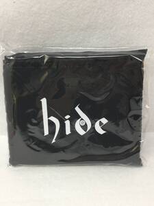 NY-413 未開封 hide OFFICIAL GOODS 折りたたみエコバッグ ブラック X Japan