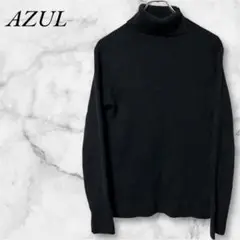 『AZUL』 アズール (S) / ニット セーター ブラック ハイネック