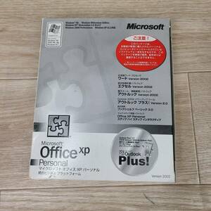 Microsoft Officexp Personal マイクロソフト オフィス XP パ-ソナル