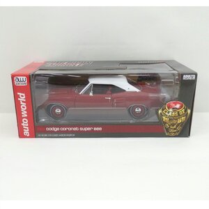 1円【良品】aw anto world/1969 Dodge Coronet Super Bee 1/18スケール/AMM1191/77