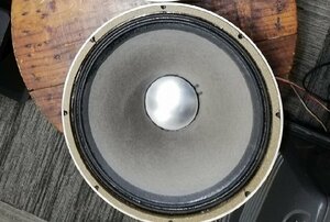 ◆状態良好◆JBL D-130/d130 8Ω アルニコ・スピーカーユニット・38cm 15インチ・ウーファーユニット　単品 整備済◆下取歓迎◆m0o291a