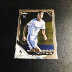 (RC) 中井卓大 / 2021-22 Topps Chrome UEFA Champions League Base ルーキーカード レアルマドリード