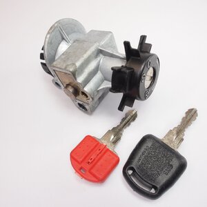 Steering/Ignition LOCKS with ELECTRONIC ANTITHEFT for Peugeot Speedfight 50 100 プジョー スピードファイト イモビ付きキー X-FIGHT