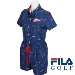 FILA GOLF フィラ　レディースワンピース　紺色　オールインワン